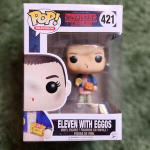 Stranger Things Eleven Vinyl Funko Pop Figure